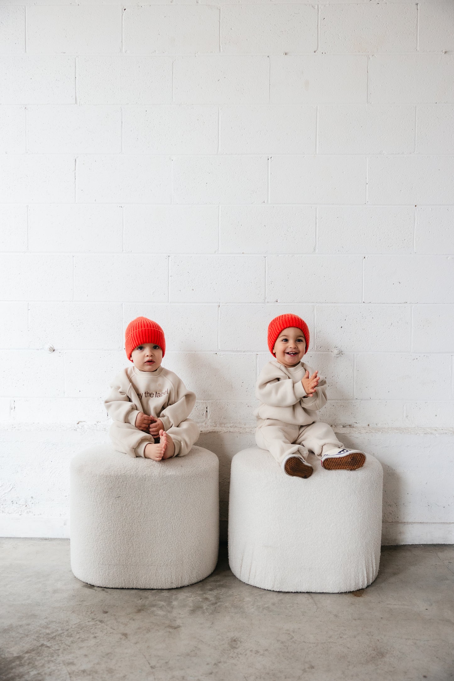 Beige Baby Tracksuit